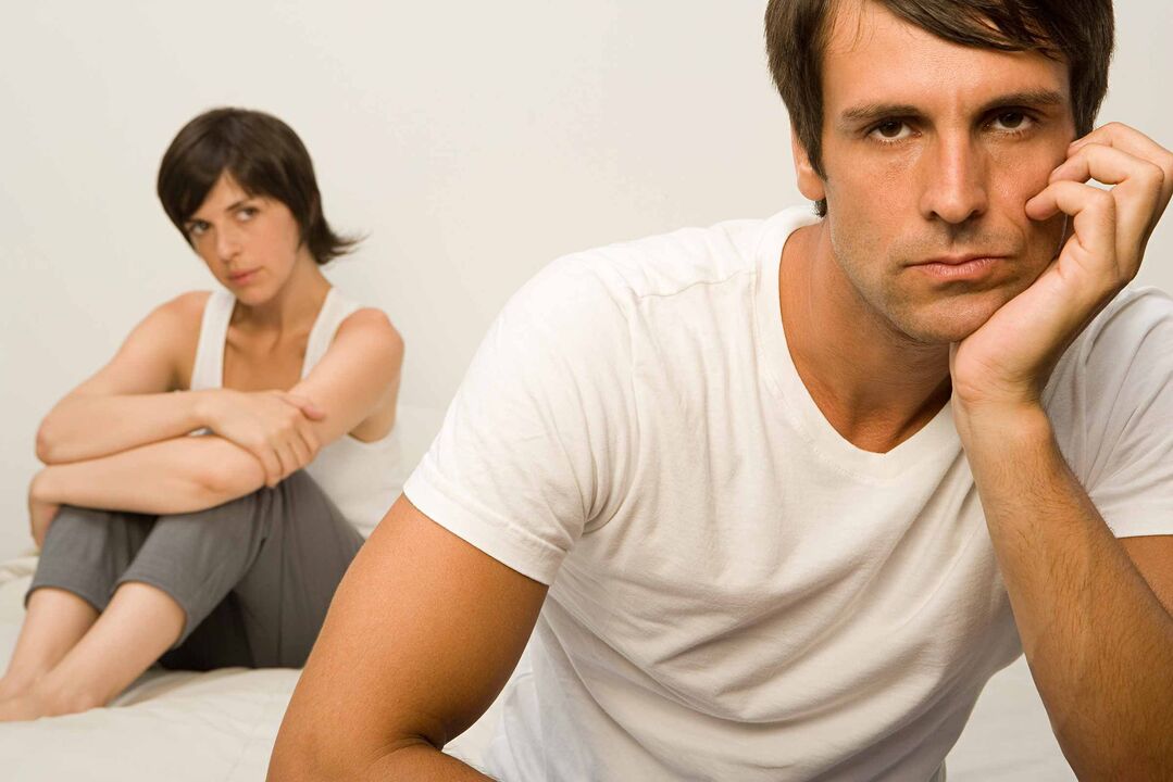Negativni čimbenici izazivaju razvoj impotencije kod muškaraca